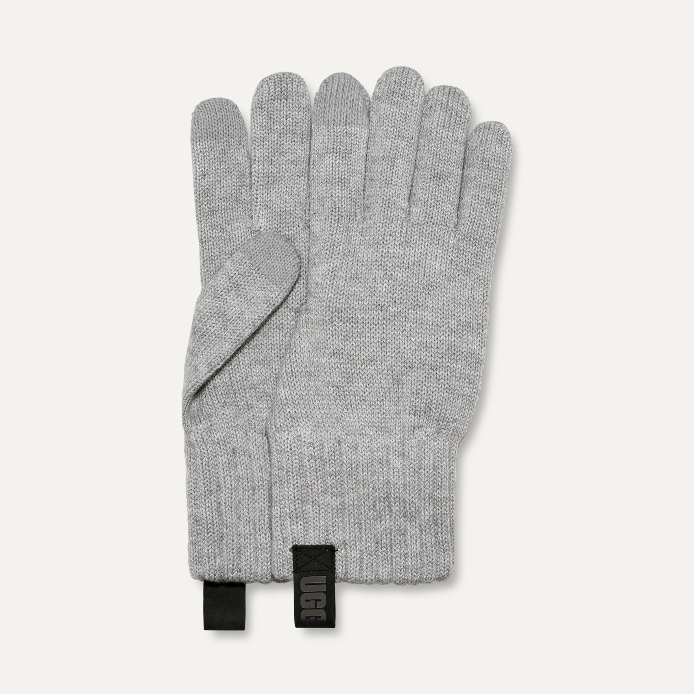 Ugg Men s Lightweight Glove Knit Recycled Materials Gloves Gray