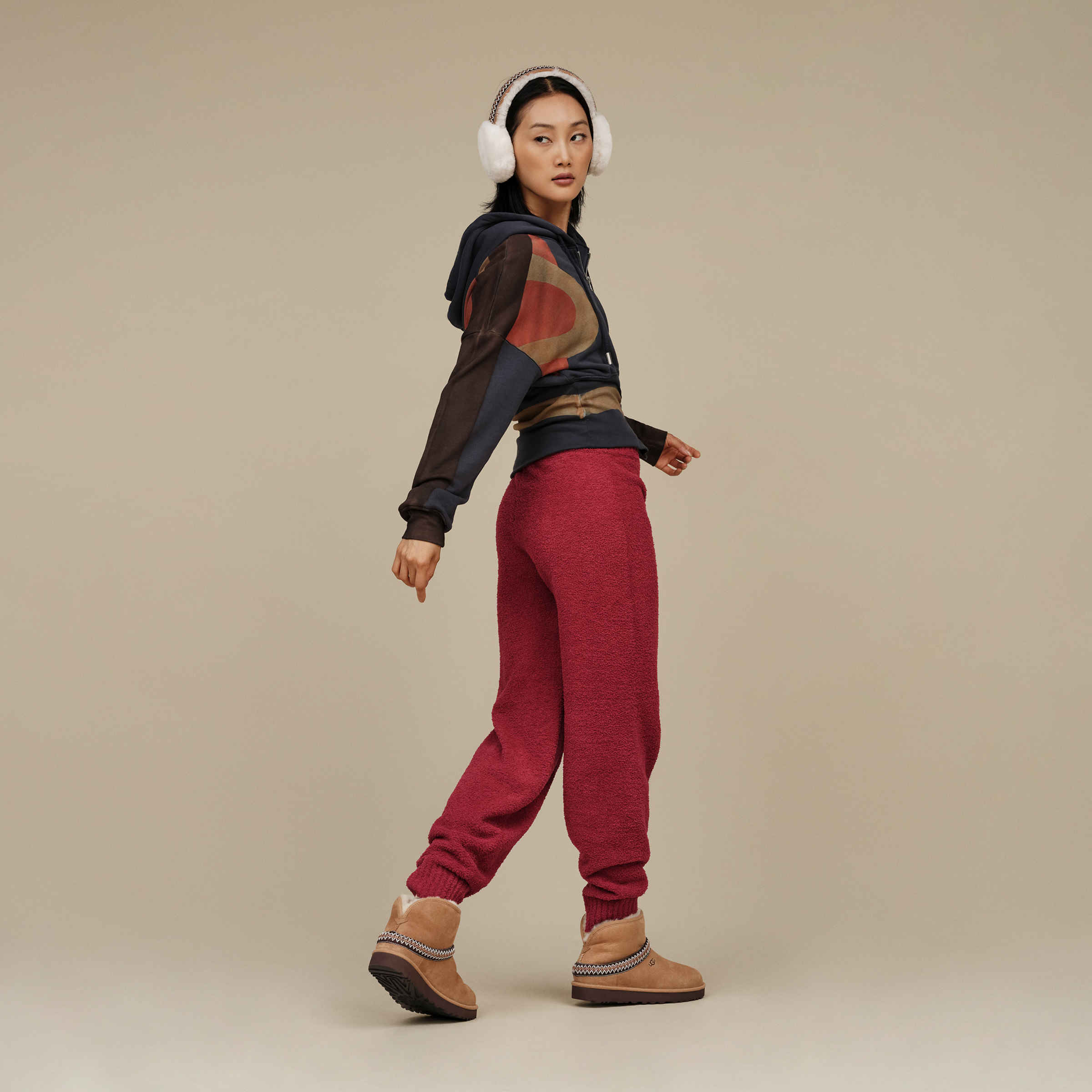 UGG Sheepskin Embroidery Earmuff for Women | UGG® UK
