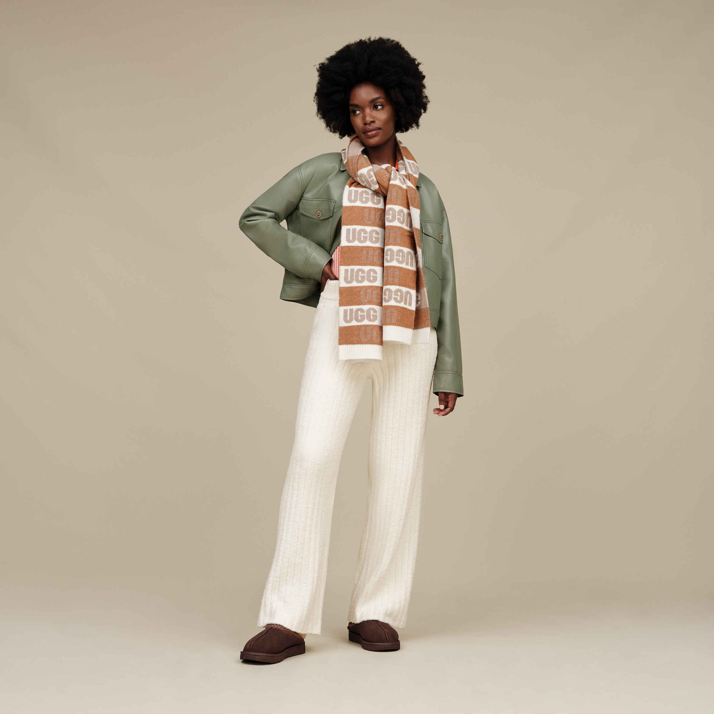 UGG UGG Graphic Logo Scarf for Women | UGG®