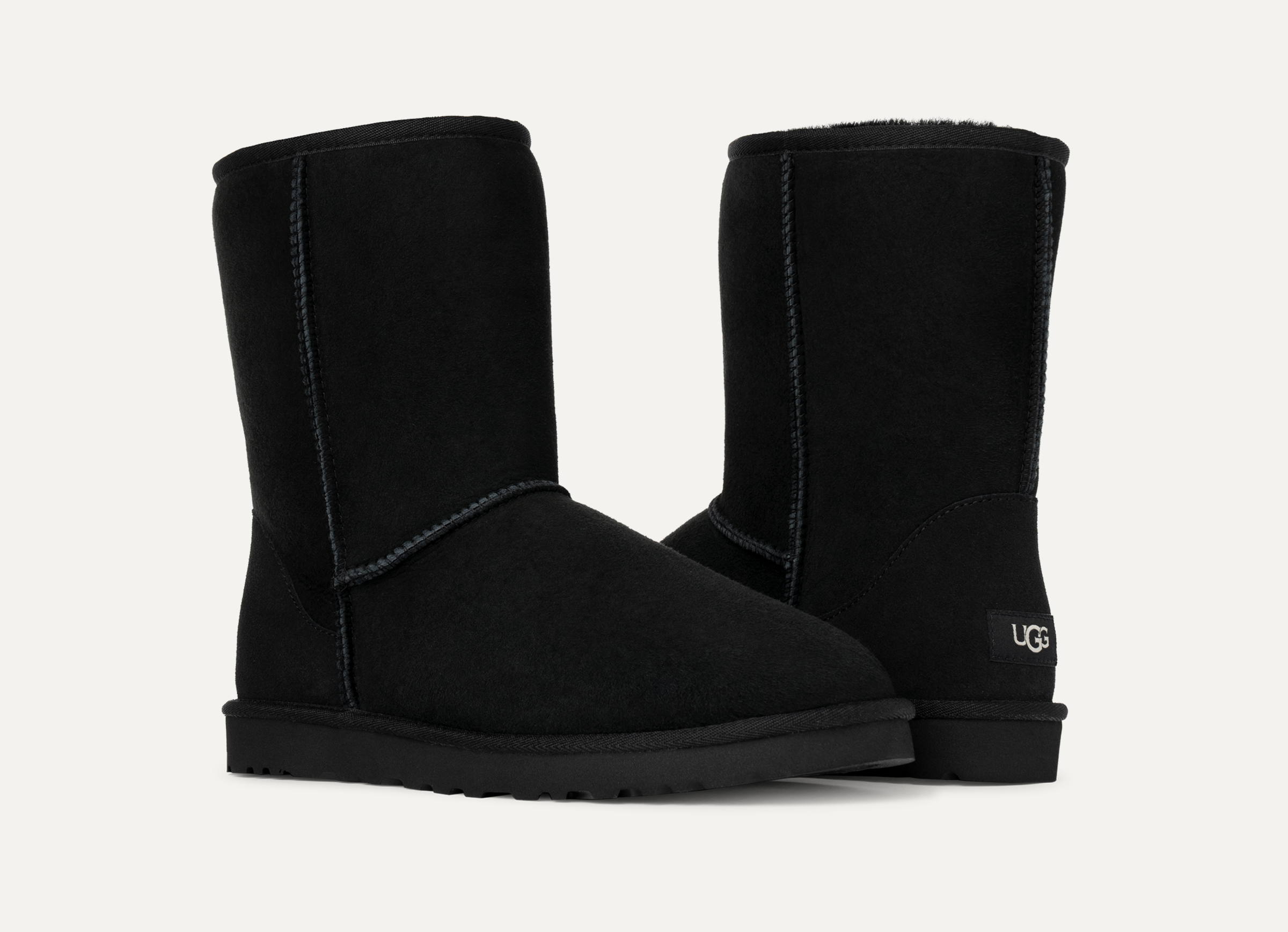 Ugg Classic Short Men's Boots- Black 10