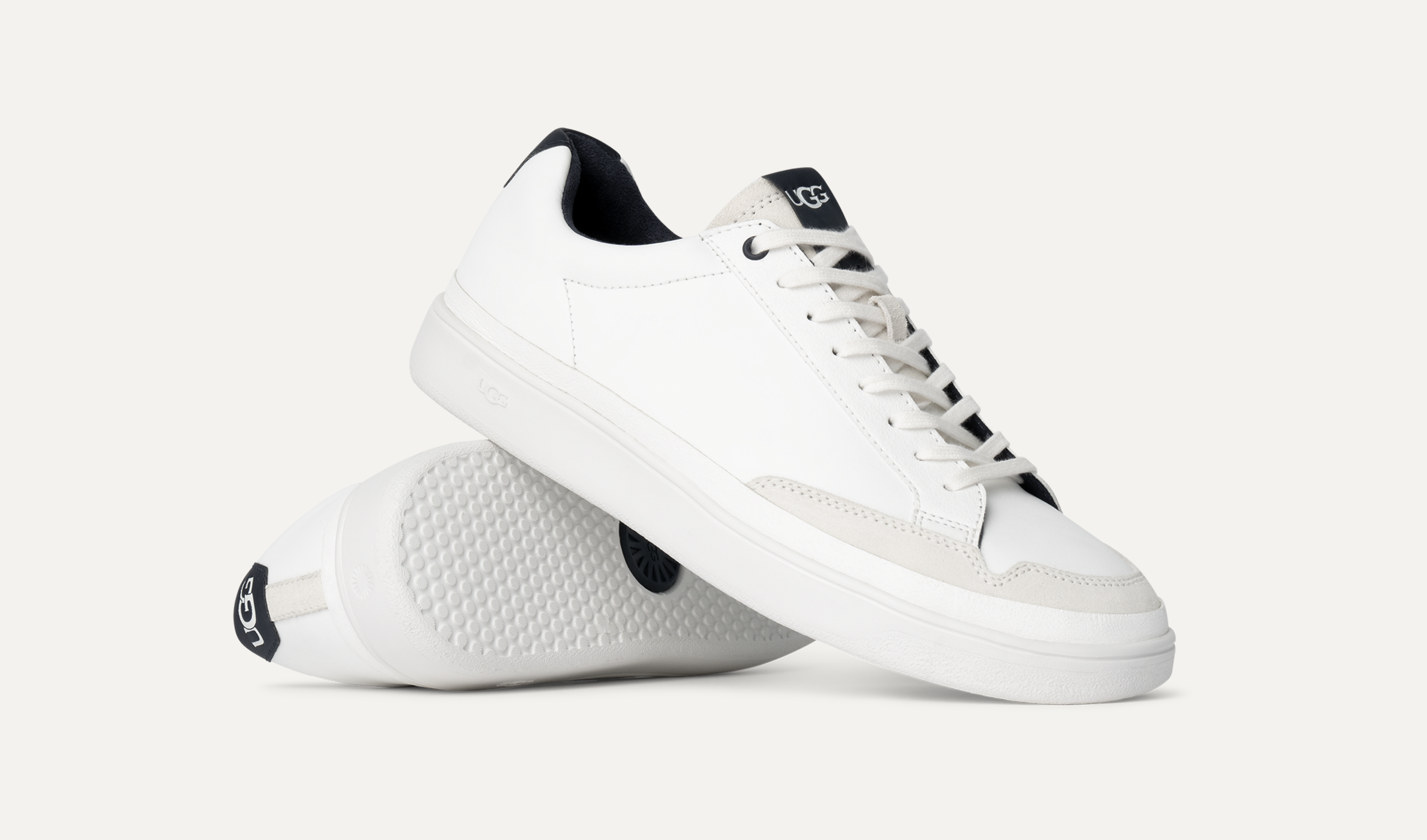 Ugg white tennis shoes new arrivals