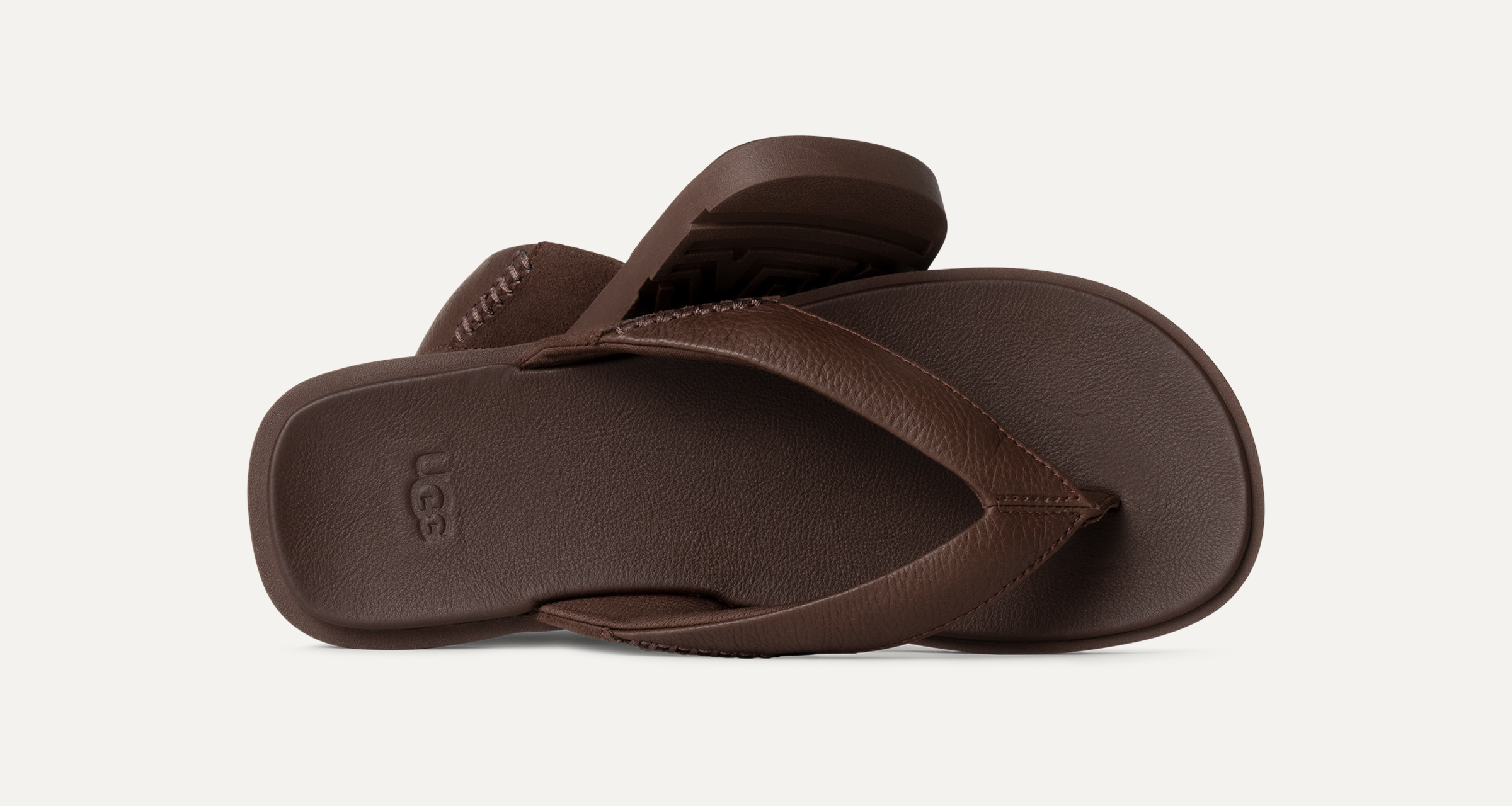 UGG サンダル メンズ Seaside Flip Canvas 26㎝ - メルカリ