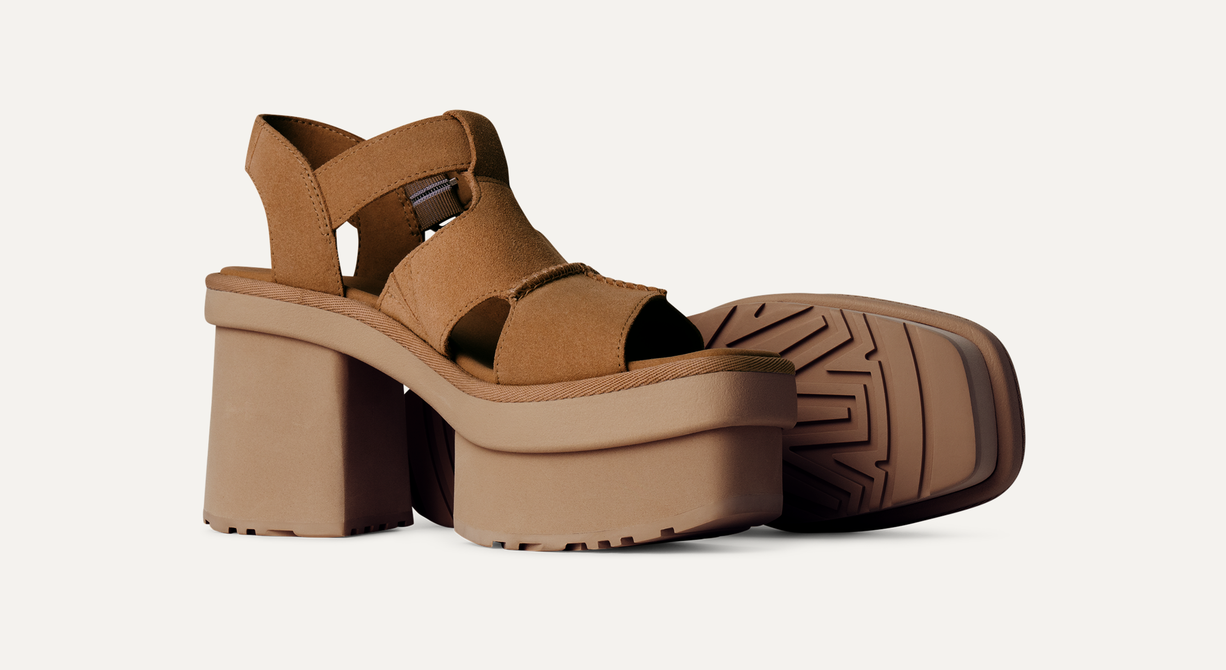 可愛いクリスマスツリーやギフトが！ for Sandal T-Strap Platform Heights New W UGG Women UK UGG® | 靴