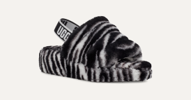 Fluff Yeah Slide Zebra Sandal UGG