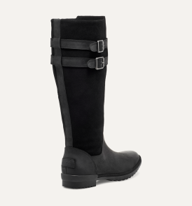 Ugg black knee high boots online