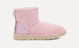 Ugg boots with gold metal label on sale