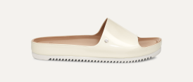 Ugg black patent slides cheap