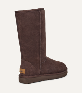 Ugg women's classic tall rubber boot suede in black cheap