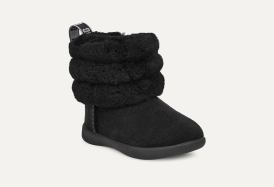 Ugg fluff mini quilted logo boots women's online