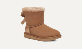 Ugg mini bailey bow glitter on sale