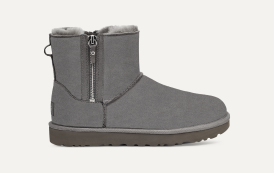 Ugg classic mini double zip boots discount