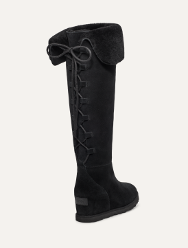 Knee high lace up ugg boots discount