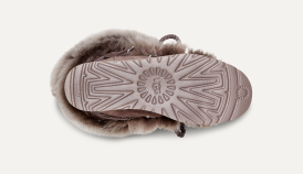 Big furry uggs top