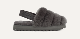 Uggs slippers fluffy discount