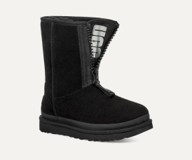 Women s Classic Short Zipper Tape Logo Boot UGG