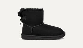 Black ugg boots bailey bow shop