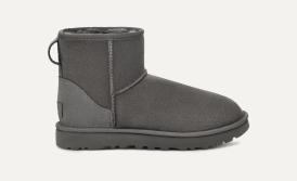 Girls gray ugg boots top