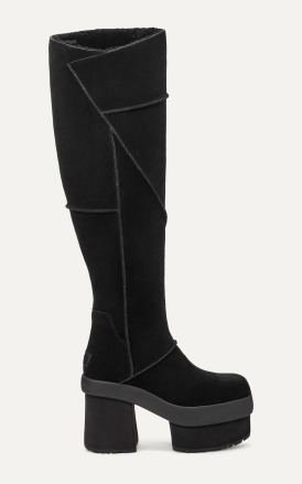 Ugg wedge knee high boots discount