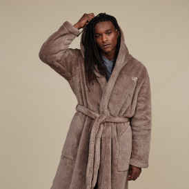 Ugg dressing gown with hood 2025