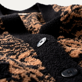 bal JACQUARD WOOL CARDIGAN BLACK 通販 商品ページ octavia