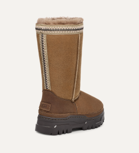 Long leather ugg boots store