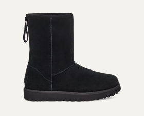 Black uggs with zipper shop