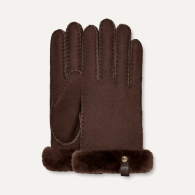 UGG Shorty Glove With Leather Trim for Women UGG Luxembourg