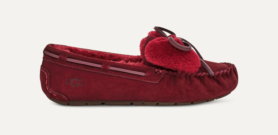 Ugg dakota bow slipper black sales
