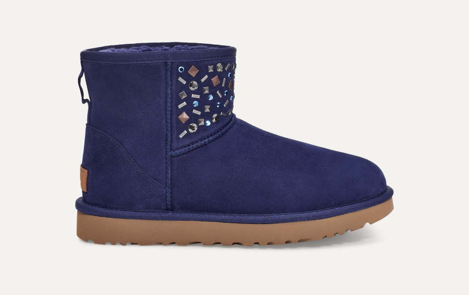 Ugg classic mini navy discount