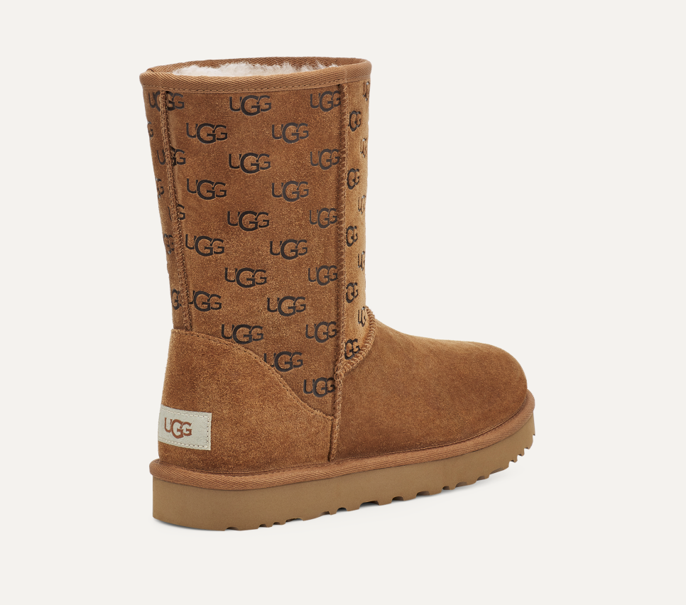 UGG Classic Short Embossed Logo for Women UGG