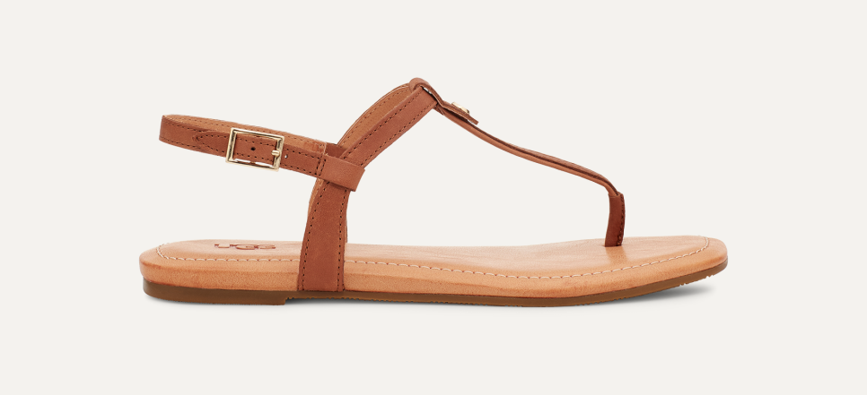 Ugg toe post sandals best sale