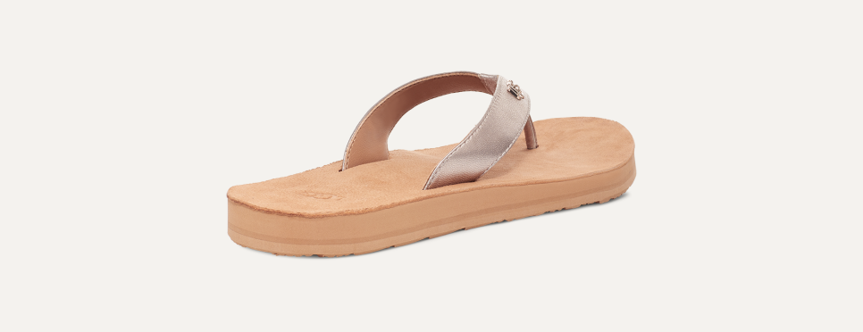 Ugg tawney flip flop rose gold 2025