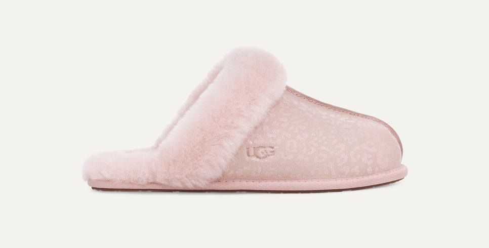 UGG Scuffette II Snow Leopard Slipper for Women UGG