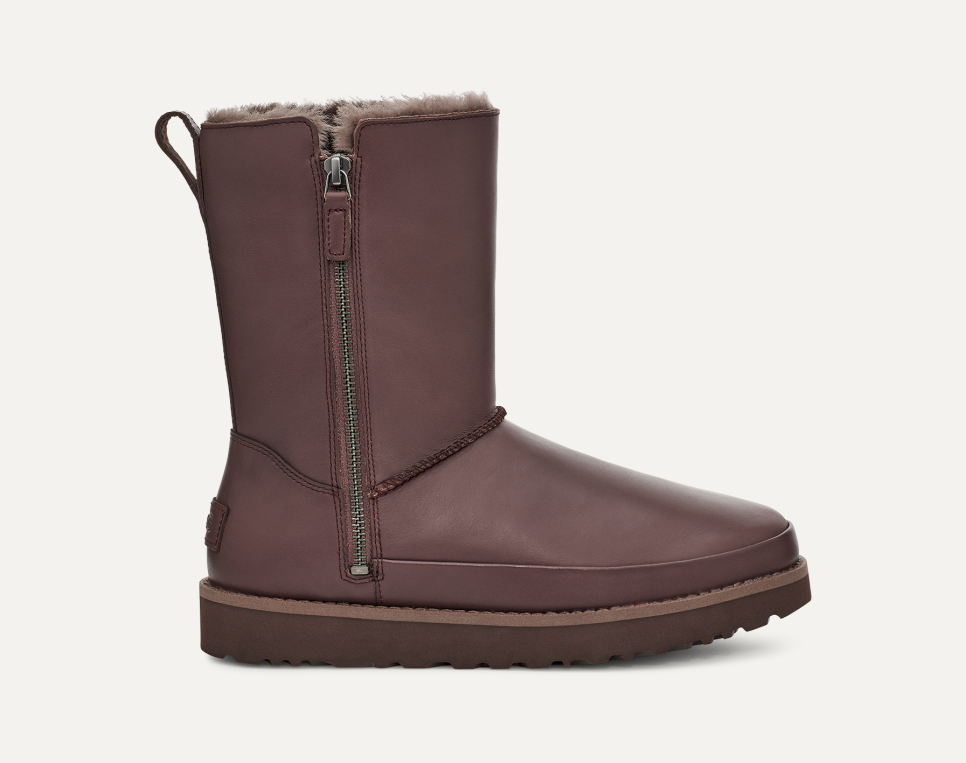 Ugg classic short zip cheap