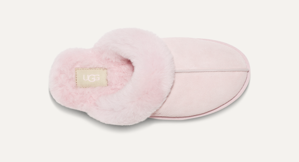 Ugg pale pink scuffette slippers top