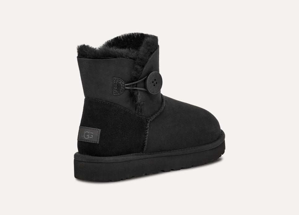 Ugg mini bailey button braun cheap