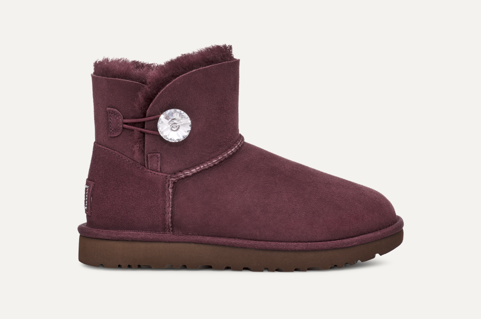 Women s Mini Bailey Button Bling Boot UGG Official