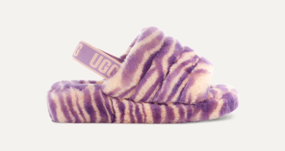 Zebra ugg slippers hot sale