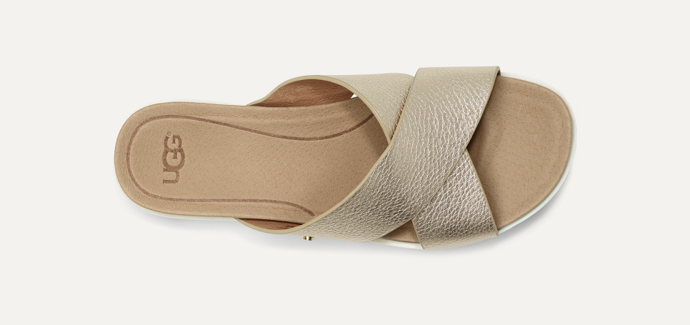 Women s Kari Metallic Sandal UGG Official
