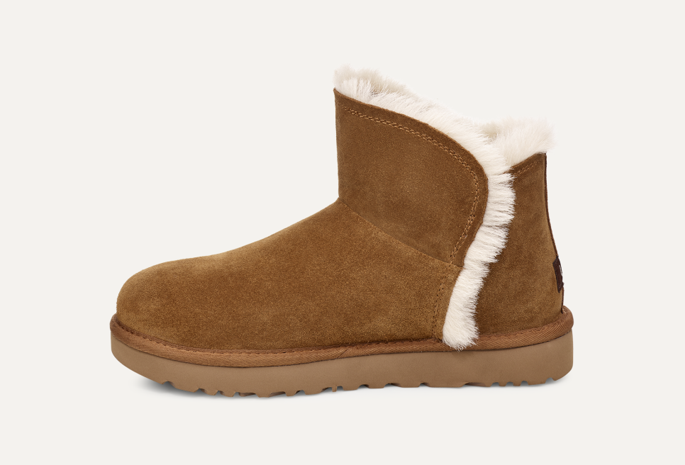Women s Classic Mini Fluff High Low Boot UGG Official