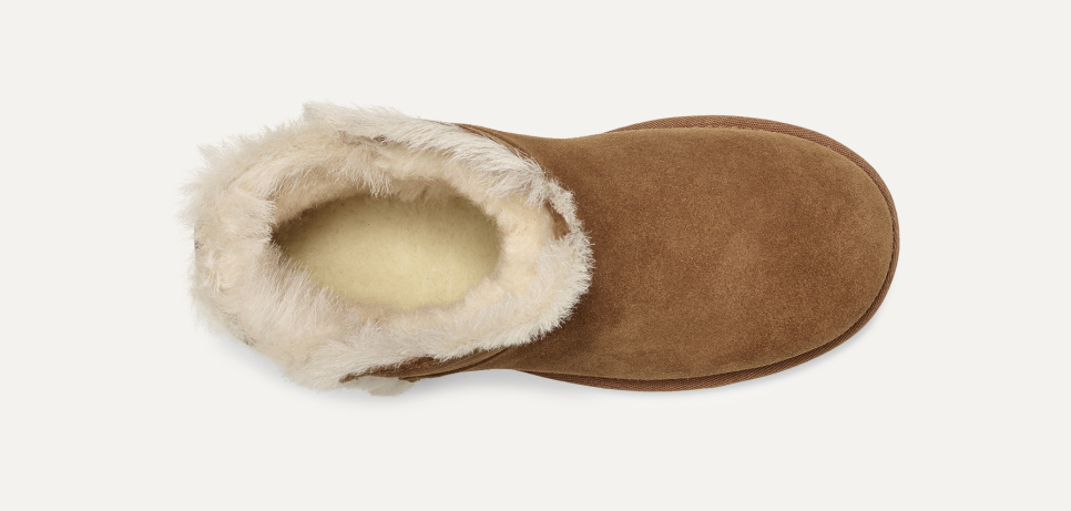 Women s Classic Mini Fluff High Low Boot UGG Official