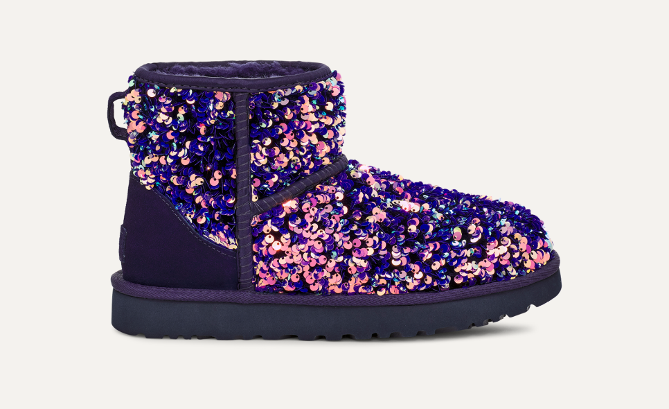 Ugg reversible sequin boots top