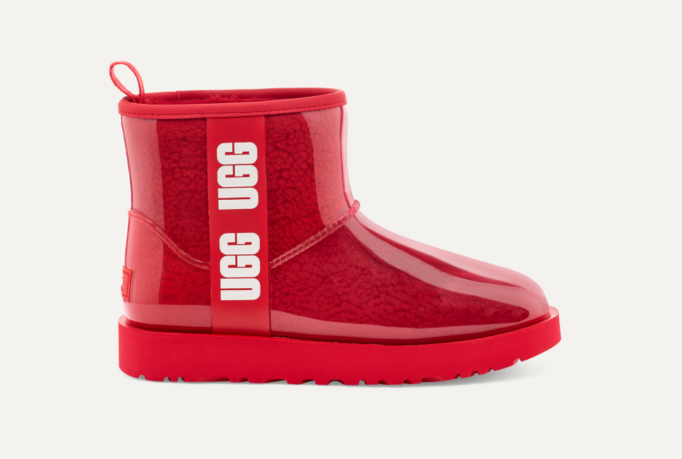 Short uggs with fur on outside discount