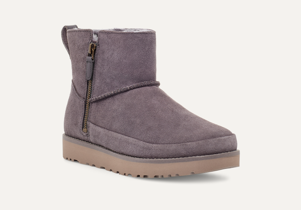 28 新品 UGG CLASSIC MINI ZIP WATERPROOF UGG® 公式【 クラシック ミニ ダブル ジップ|Classic Mini Double Zip