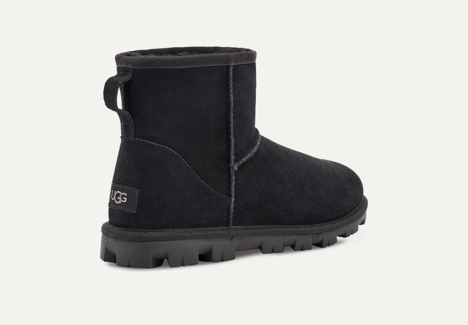 Ugg noir mini outlet