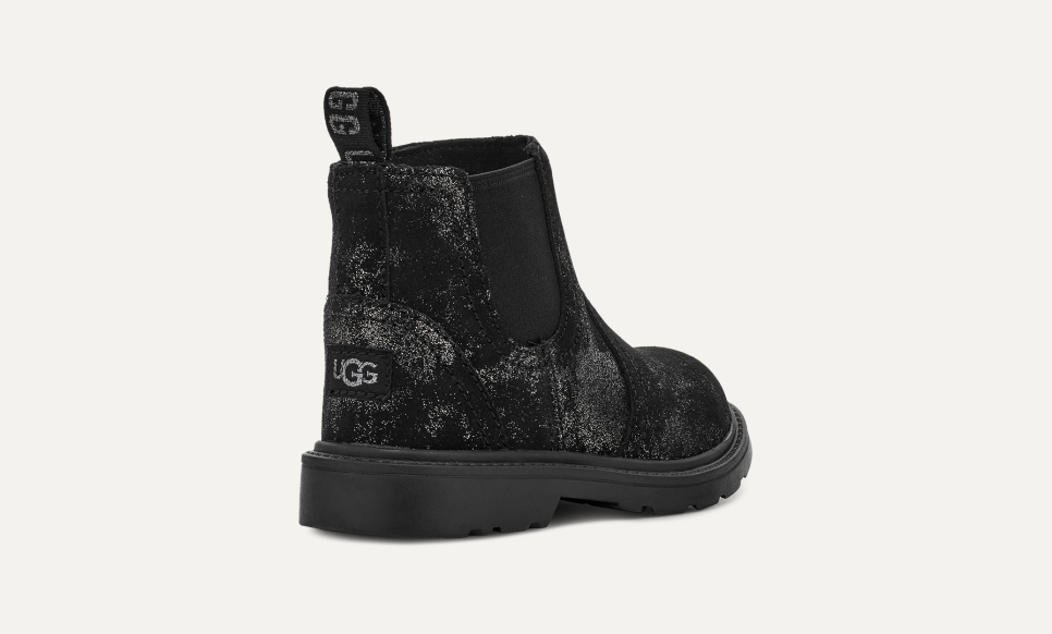 Ugg black metallic boots discount