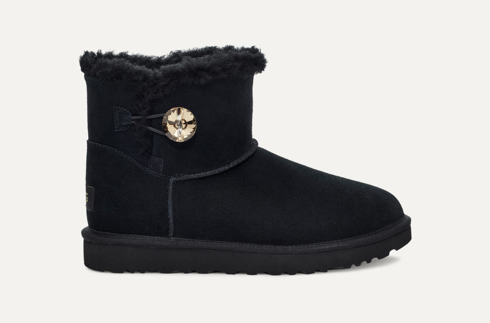 Ugg bling boots black hot sale