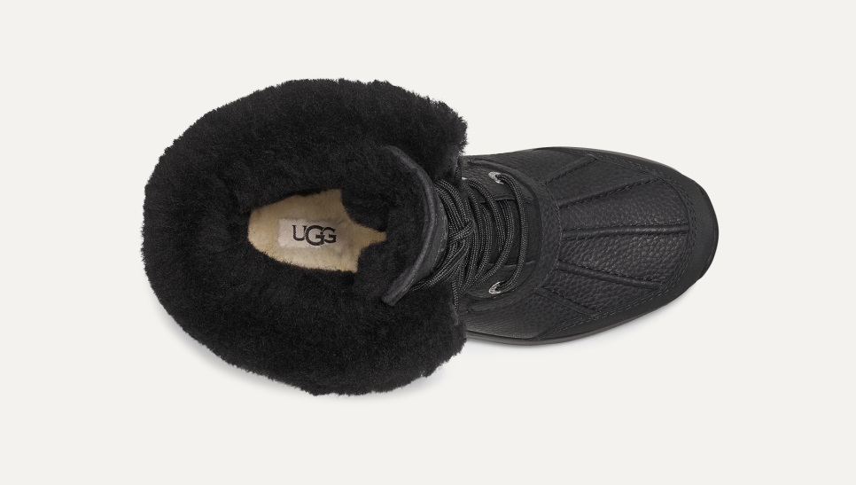 Black ugg adirondack clearance