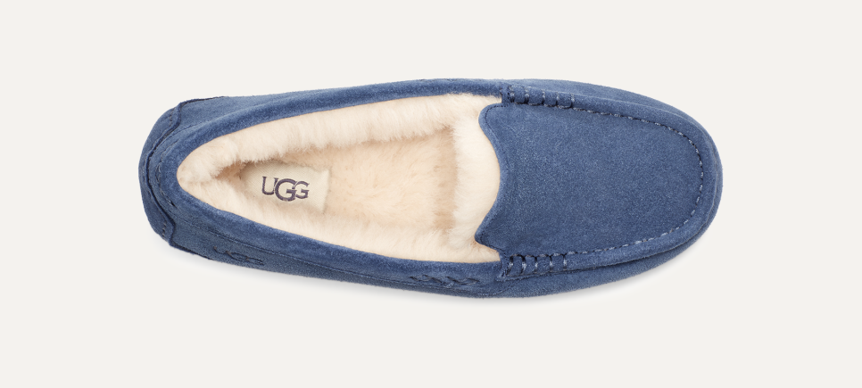 Red Ugg Ansley Blue UGG AUSTRALIA Ansley Women's Moccasin-Slippers