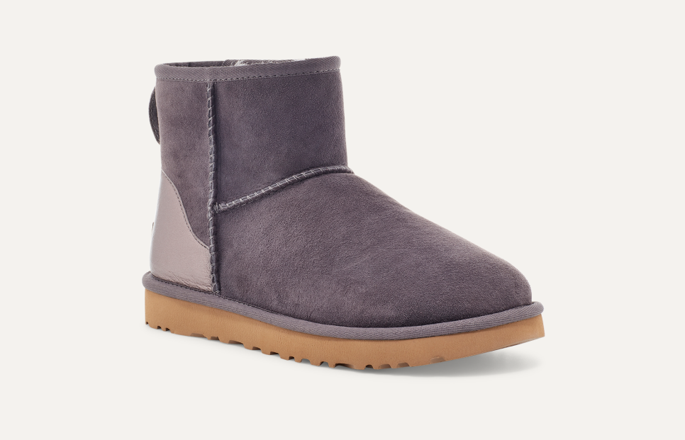 Ugg classic mini 2 metallic top